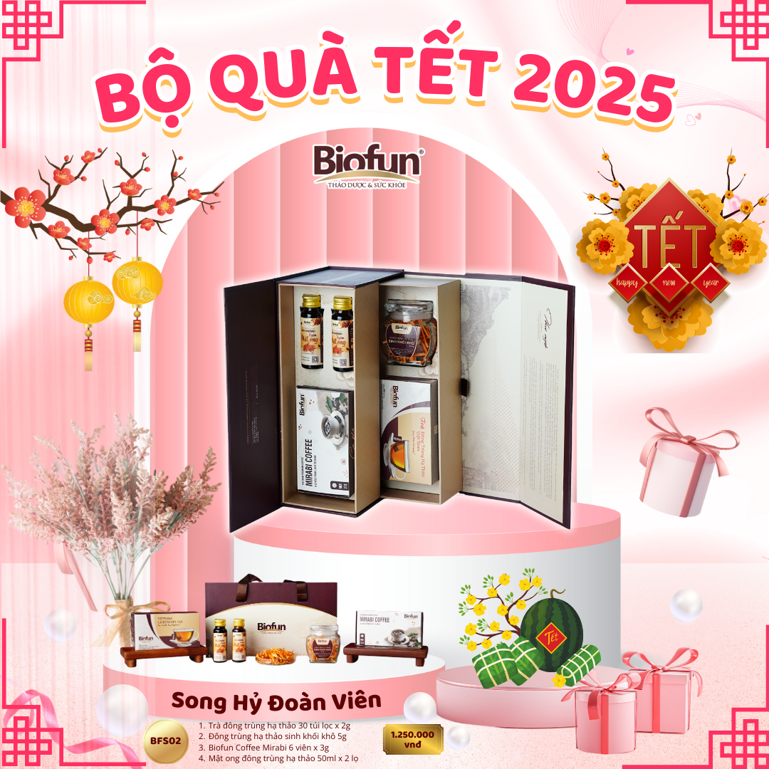 Bộ Quà Tặng Tết 2025 – Song Hỷ Đoàn Viên BFS02